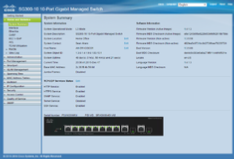 SG300 System Summary Screen